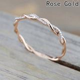 Twisty Rope Ring