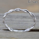 Twisty Rope Ring