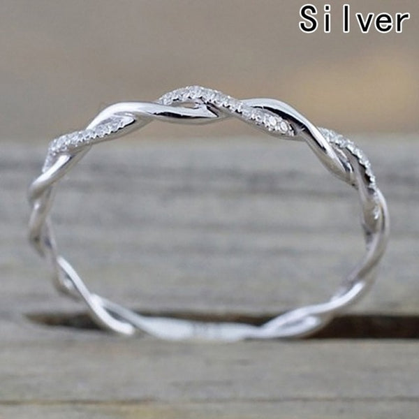 Twisty Rope Ring