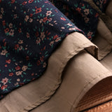 Vintage Floral Print Button-up Cardigan
