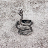 Adjustable Snake Ring