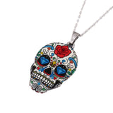Colourful Skull Gift Necklaces