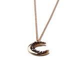 Celestial Crescent Moon Necklace