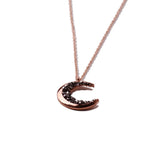 Celestial Crescent Moon Necklace