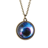 Glass Dome Solar System Pendant