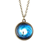 Glass Dome Solar System Pendant