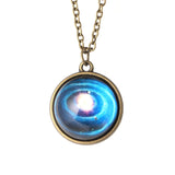 Glass Dome Solar System Pendant