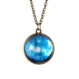 Glass Dome Solar System Pendant