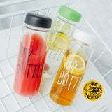DON'T TOUCH THIS IS MY BOTTLE - HEAT RESISTANT