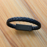 Leather Micro USB Bracelet