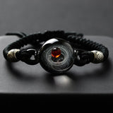 Handmade Glass Galaxy Planets Bracelet