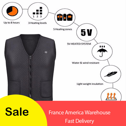 Rechargeable Heat Vest