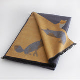 Cashmere Scarf Fox