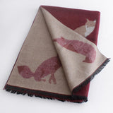 Cashmere Scarf Fox