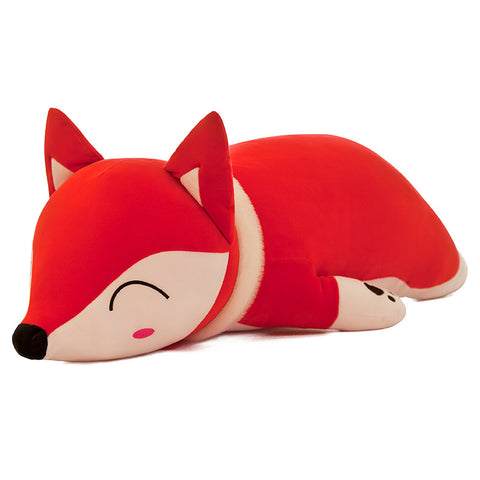 Soft Plush Fox Pillow