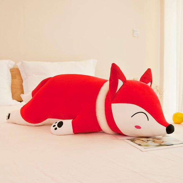 Soft Plush Fox Pillow