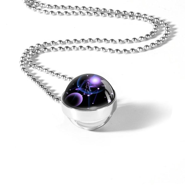 Galaxy Constellation Horoscope Necklace