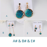 Asymmetrical Blue Fashion Accesories