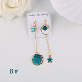 Asymmetrical Blue Fashion Accesories