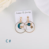 Asymmetrical Blue Fashion Accesories