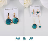 Asymmetrical Blue Fashion Accesories