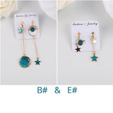 Asymmetrical Blue Fashion Accesories