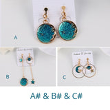 Asymmetrical Blue Fashion Accesories