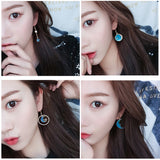 Asymmetrical Blue Fashion Accesories
