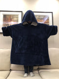 Comfy Thick Hooded Fleece Blanket