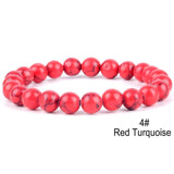 Volcanic Natural Chakra Beads Bracelet