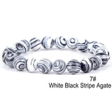 Volcanic Natural Chakra Beads Bracelet