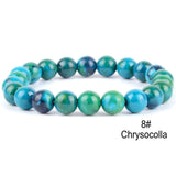 Volcanic Natural Chakra Beads Bracelet
