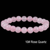 Volcanic Natural Chakra Beads Bracelet