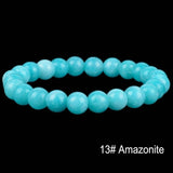 Volcanic Natural Chakra Beads Bracelet
