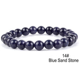 Volcanic Natural Chakra Beads Bracelet