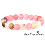 Volcanic Natural Chakra Beads Bracelet