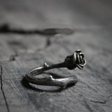 Vintage Style Thorn Rose Rings