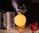 Moon Lamp with Ultrasonic Humidifier