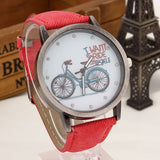 I Want To Ride My Bicycle WristWatch
