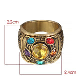 Infinity Crystal Stones Ring