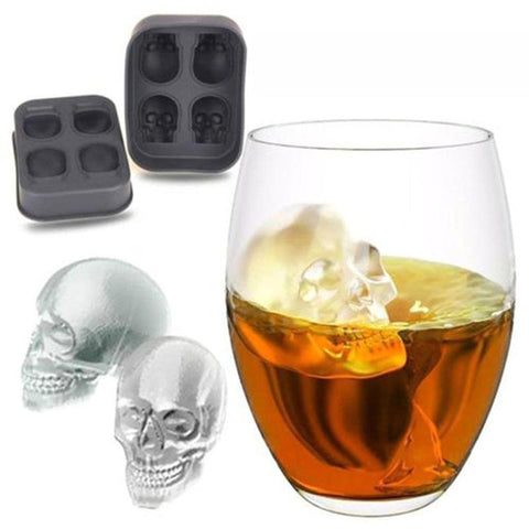 Skull Ice Cube Maker Tray