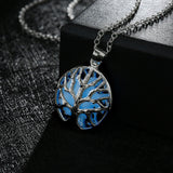 Luminous Tree of Life Beads Necklace