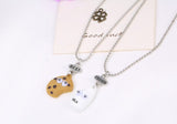 Milk Cookie Best Friends Friendship Necklace