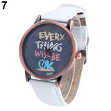 Everything Will Be Ok Denim Watch