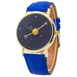 Galaxy Orbit Leather Watch