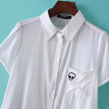 Women Alien Blouse Top Shirt