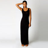 Women Sleeveless Elegant Casual Dress