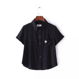 Women Alien Blouse Top Shirt