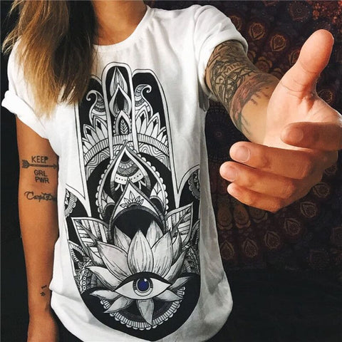 Hamsa Hand 3D Print T-shirt