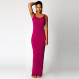 Women Sleeveless Elegant Casual Dress